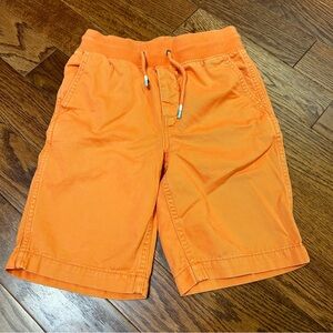 *CLEARANCE* GAP Kids Pull-On Flat Front Shorts in Orange